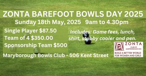 BareFoot Bowls _Maryborough @ Maryborough Bowls Club